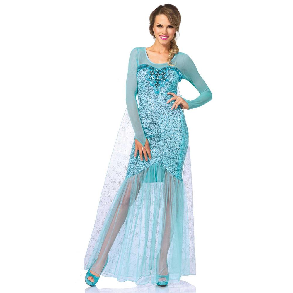 Leg Avenue - Fantasy Snow Queen Costume - Bleu